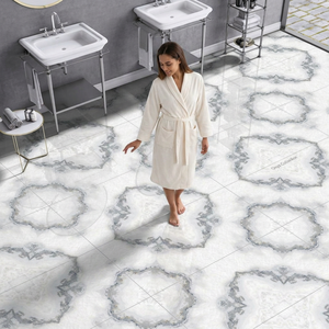 Vistaar Modern 600x1200mm Grey Veins Marble Effect Glazed Polished Porcelain Floor And <b>Wall</b> Tiles - Product Image 5