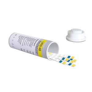Bandelettes de test <span class=keywords><strong>urinaire</strong></span> médical URS-4B : Kit de détection rapide 4 paramètres pour le <span class=keywords><strong>glucose</strong></span>, les corps cétoniques et le pH sanguin - Product Image 1