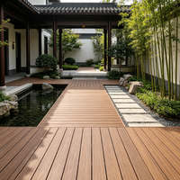 Planches de terrasse en composite co-extrudé WPC pour extérieur