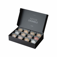 Boîte d'emballage personnalisée en carton pliable pour macarons, pâtisseries, gâteaux, biscuits, cupcakes, croissants, desserts, cookies