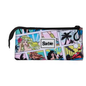 Karactermania For Barbie Trousse à crayons triple, multicolore - Product Image 4