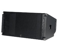 Système de sonorisation complet pour scène, avec caisson de basses passif double 8 pouces pour extérieur, idéal pour les discothèques