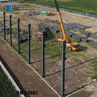 Bâtiment en structure métallique préfabriqué pour atelier de soudage et de pliage, usine, zone commerciale, parc industriel