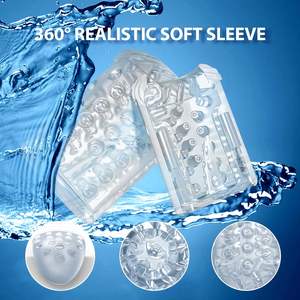 リル・マーメイド 爆発刺激オナホールカップ ワンクリックで快感を解き放つ リアルな吸引 多段階速度調整可能 スラスト機能付きセックストイ - Product Image 6