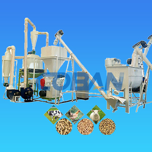 1-2tph thức ăn pelletizer Máy trang trại gia cầm bò Thức ăn viên dây chuyền sản xuất cho Gà Thịt đẻ gia súc cừu ngựa lợn thức ăn gia súc - Product Image 1