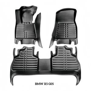 Tapis de sol en cuir 3D de luxe antidérapants et écologiques, ajustement précis, pour <span class=keywords><strong>BMW</strong></span> Séries 1, 3, 5, <span class=keywords><strong>7</strong></span>, X1, X3, X5, X6, X7, IX, IX1 - Product Image 4