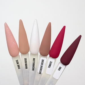 Juego de polvo acrílico con cubierta de etiqueta privada profesional Polvo acrílico de secado lento suave <span class=keywords><strong>rosa</strong></span> de alto pigmento - Product Image 2