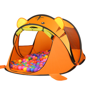Tienda de juegos de tigre pequeño a juego de colores <span class=keywords><strong>para</strong></span> niños, venta al por mayor, <span class=keywords><strong>casa</strong></span> de juegos de juguete emergente <span class=keywords><strong>para</strong></span> exteriores de dibujos animados <span class=keywords><strong>para</strong></span> niños - Product Image 1