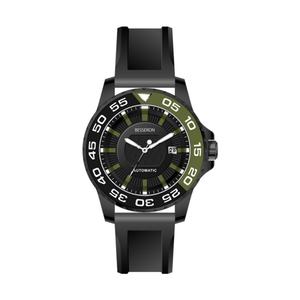 Montre sport en céramique biocéramique à quartz, verre saphir, résistante à l'eau 5 ATM, bracelet en silicone, tendance et très demandée - Product Image 1