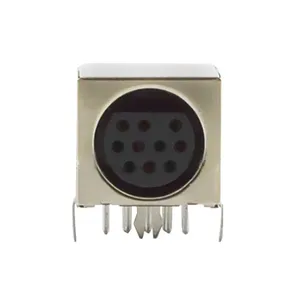 MD Housing Female DIN 10 Mini Pin s-video Adapter Socket Mini DIN konektor Port
