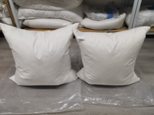 Cuscino Personalizzabile con Logo, Imbottitura <span class=keywords><strong>in</strong></span> Piume di Anatra/Oca, Nucleo <span class=keywords><strong>in</strong></span> Cotone Soffice Quadrato per Arredamento Casa - Product Image 4