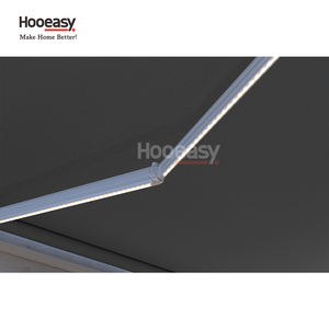 Toldo retráctil personalizable, toldo de medio casete, parasol de techo de aluminio de estilo clásico <span class=keywords><strong>para</strong></span> patio de jardín - Product Image 6