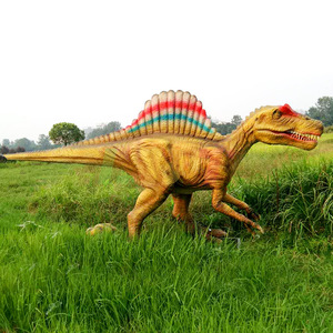 Fiberglass Dinosaur Sculpture Outdoor <b>Large</b> Realistic Animal Commercial Display Model - Product Image 1