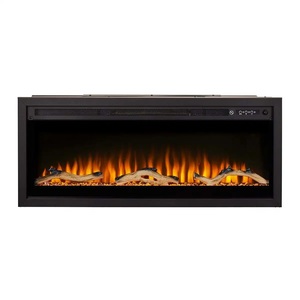 36 '/40'/50 '/60' inch tinh thể và đăng nhập ngọn lửa hiệu ứng điện tường lõm hoặc treo tường lò sưởi nóng - Product Image 1