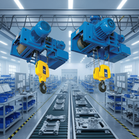 Palans électriques à câble en acier CD MD de haute qualité 1t 3t 6t 10t 12t 14t 16t 18t 20t 25 tonnes Prix