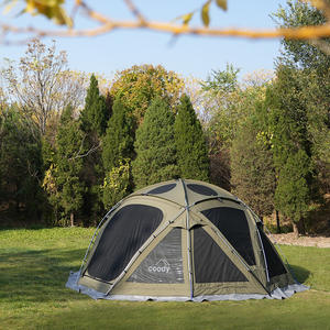 Tente gonflable Coody ciel étoilé 3-4 personnes, simple couche, installation facile, quatre saisons, camping extérieur, tente pneumatique 5x5m - Product Image 4