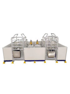 Jaulas de Paridera para Cerdas Totalmente Galvanizadas en Caliente, Jaulas para Animales, Corrales de Gestación para Cerdos, Equipo de Cría de Cerdos - Product Image 1
