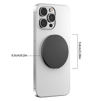 Penyangga Ponsel Magnetik Portabel Lipat, Cincin Penyangga Logam, Tersedia Grosir OEM