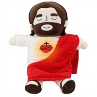 Peluche Ours Super Douce Respirante avec Sons Apaisants et Lumières, Lavable, pour Filles et Garçons, Aide à Dormir et Contre le Ronflement