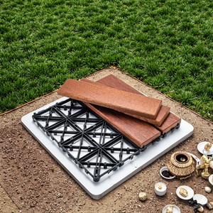 <span class=keywords><strong>Base</strong></span> en plastique à emboîtement pour bricolage Carreaux de pont Accessoire de sol Grille en plastique Tapis en plastique <span class=keywords><strong>Base</strong></span> en PP - Product Image 4