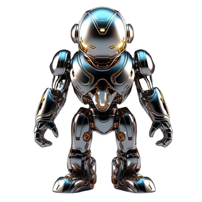 Giocattoli Robot collectille Oem fabbrica 3D Action Figure Robot giocattolo su misura articolato Action Figure