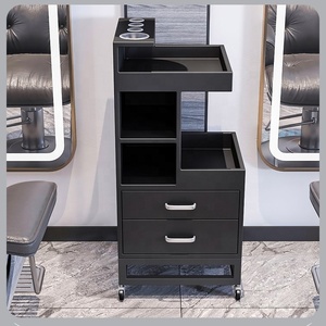 Modern Heavy-duty Metal Beauty Storage <b>Trolley</b> for Hair Salon Barber Shop and Bathroom Working Salon Equipment - Product Image 6