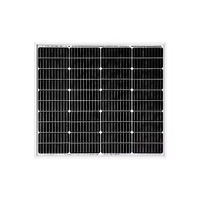 Panel Surya Monokristalin PERC Half Cell Fleksibel 100W Efisiensi Tinggi Tipe-N Lipat Efisiensi 22,6% untuk Rumah dan Industri