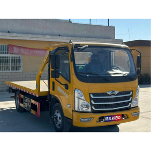 Nouveau camion de dépannage Xiangnongda, Euro VI, camion de récupération à plateau plat 4x2 pour l'exportation, origine Chine - Product Image 1
