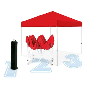 Tùy chỉnh Pop Up thị trường Lều gazebo ngoài trời nhôm sang trọng tán tùy chỉnh sự kiện lều với logo, triển lãm thương mại lều