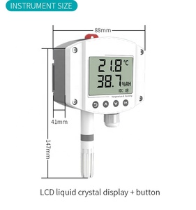 <span class=keywords><strong>Sensor</strong></span> Digital LCD de Temperatura y Humedad |   Higrómetro Inteligente a Prueba de Agua |   Personalizable con Soporte OEM y ODM - Product Image 3