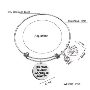 Pulsera ajustable no Sister by Blood but Sister by Heart Push Pull - Product Image 2