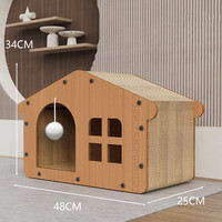 Griffoir pour chat à 3 niveaux, extra-large, en carton, pour la vente en gros, lit pour chat
