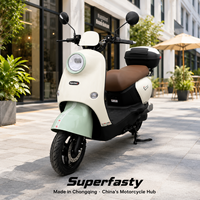 Moto électrique de tourisme personnalisée de haute qualité, haute performance, super rapide, 2000W, rechargeable, freins à double disque, lithium, Chine