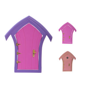 Casas <span class=keywords><strong>de</strong></span> muñecas Fairy Elf Door 1/12 Escala Madera Miniatura Hada <span class=keywords><strong>de</strong></span> los dientes Accesorios <span class=keywords><strong>de</strong></span> jardín - Product Image 1