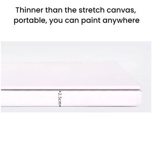 Algodón blanco lienzo en blanco arte <span class=keywords><strong>lienzos</strong></span> lienzo Panel para pintar 20x20cm madera pintura hoja cubre soporte personalizado - Product Image 5