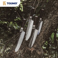 Couteau de boucher multifonction en acier inoxydable Tolimer, écologique, 5,5 pouces, forgé avec logo personnalisé