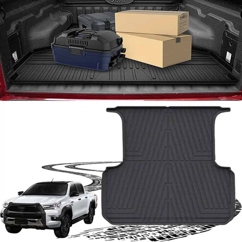 4X4 Pickup Truck Accessories HighQuality Wholesale Custom Truck Bed Liner Truck Bed Mats For toyota hilux revo 2016