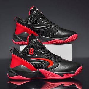 Zapatillas de Baloncesto Personalizadas al por Mayor, Cómodas, Suaves, Antideslizantes, Duraderas, Transpirables, para Hombre - Product Image 5