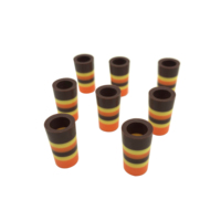 1 세트/8개 골프 페룰 플라스틱 0.370 인치 9.2x25x13.8mm 아이언 클럽 샤프트용 골프 슬리브 페룰 모델 ATGF-RU006 OEM/ODM