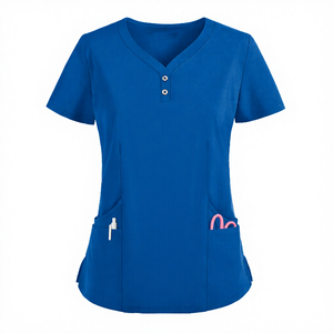 Tenues de travail pour clinique dentaire, jogging, uniforme pour infirmières, vente en gros, uniforme d'hôpital, salon de beauté, ensembles unisexes, logo personnalisé - Product Image 4