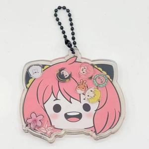 LLavero de anime figura acrílica personajes de dibujos animados llavero modelo muñeca cosplay-F - Product Image 2