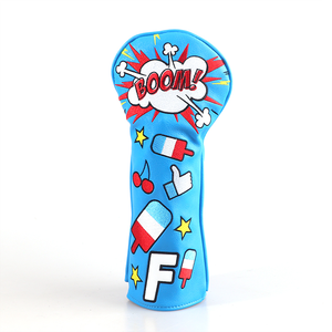 Blue Embroidery Golf Accessories Driver <b>Putter</b> Lab Golf <b>Putter</b> <b>Head</b> <b>Cover</b> Soft PU Golf Clubs <b>Covers</b> - Product Image 3