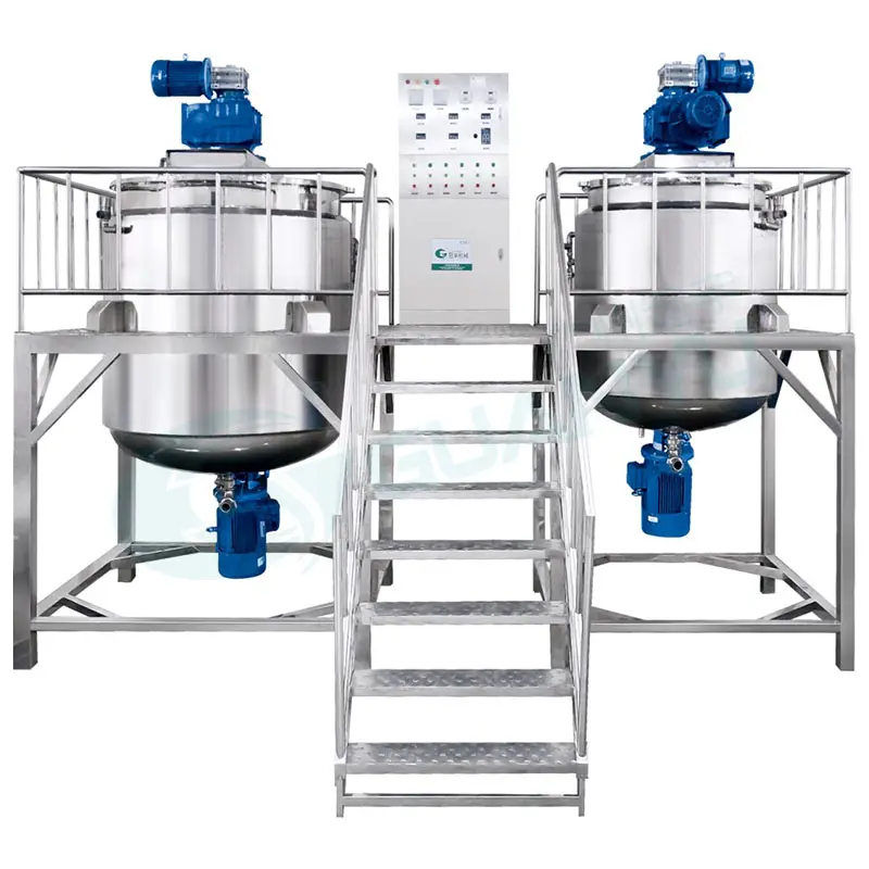 50-5000L Edelstahl Flüssigkeit Waschmittel/Weichspüler/Haar Produkt/Mischen Machen Maschine