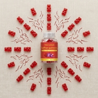 Gummies Premium à l'Extrait de Safran et à la Rhodiola Rosea pour le Confort Anti-Stress et l'Équilibre de l'Humeur (Marque Blanche)
