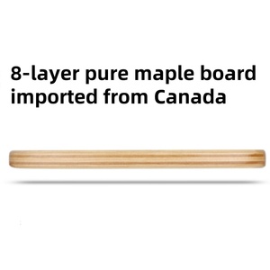 JIESEN Planche à roulettes en bois d'érable de 44 46 pouces de long Planche de danse Planche à roulettes Planche à roulettes Graphique personnalisée Planche à roulettes <span class=keywords><strong>Longboard</strong></span> - Product Image 4
