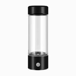 Botella de Agua Hidrogenada Portátil con Generador de Acero Inoxidable y Pantalla LED, 420 ml, con Base Comercial - Product Image 3