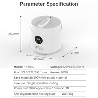 Cuiseur vapeur électrique multifonctionnel intelligent HY 5L pour la maison