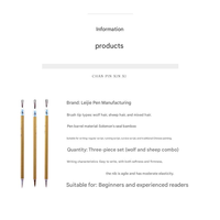 Ensemble de stylos pinceaux aquarelle pour fournitures scolaires et de bureau