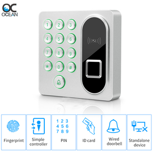 Kiểm Soát Truy Cập Cửa Vân Tay Với Đầu Đọc Thẻ RFID Và Bàn Phím X9 / X6 - Product Image 4