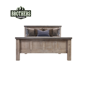 Lit simple tallboy chambre à coucher armoire table du Viet Nam fabrication de meubles Atlas marque roi reine double - Product Image 1